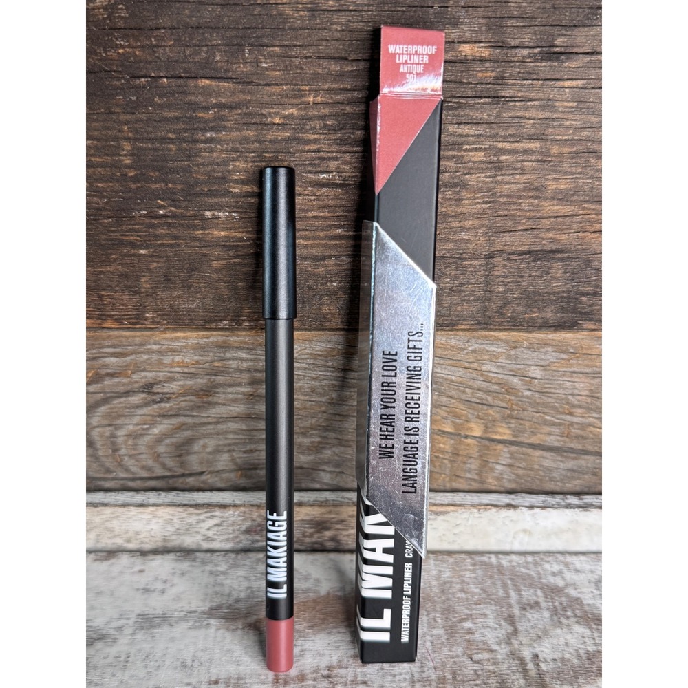 Il Makiage Waterproof Lip Liner Pencil 501 Antique New Damaged Box MSRP $23